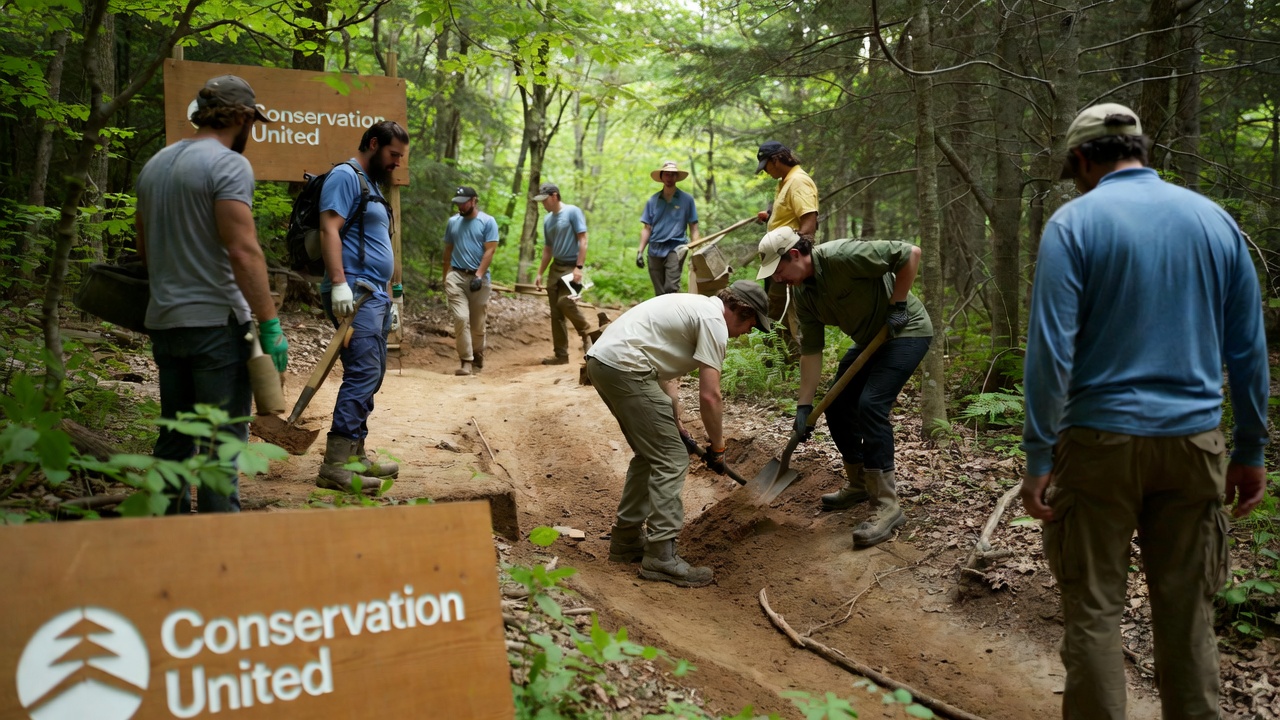 Representing Conservation United's efforts in conservation and surety bonds.